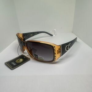 VG Designer Luxury Sunglasses Rhinestone Accent UV400 Protection